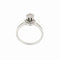Bague Bague solitaire - Diamants 0,84 ct en or blanc 18 ct 58 Facettes 36977