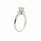 Bague Bague solitaire - Diamants 0,84 ct en or blanc 18 ct 58 Facettes 36977