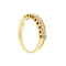 Bague 55 Bague rivière en or jaune 18 ct avec diamants 0,60 ct 58 Facettes 36983