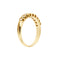 Bague 55 Bague rivière en or jaune 18 ct avec diamants 0,60 ct 58 Facettes 36983