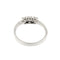 Bague 54 Bague trilogie - anneau en or blanc 18 ct et diamants 0,36 ct 58 Facettes 27536