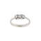 Bague 54 Bague trilogie - anneau en or blanc 18 ct et diamants 0,36 ct 58 Facettes 27536