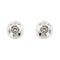 Boucles d'oreilles Boucles d’oreilles point de lumière en or blanc 18 ct et diamants 0,16 ct 58 Facettes 37342