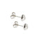 Boucles d'oreilles Boucles d’oreilles point de lumière en or blanc 18 ct et diamants 0,16 ct 58 Facettes 37342