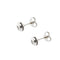 Boucles d'oreilles Boucles d’oreilles point de lumière en or blanc 18 ct et diamants 0,16 ct 58 Facettes 37342