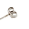 Boucles d'oreilles Boucles d’oreilles point de lumière en or blanc 18 ct et diamants 0,16 ct 58 Facettes 37342