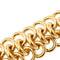 Bracelet Bracelet tank à maille entrelacée en or rose 18 ct 58 Facettes 36862