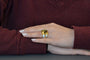 Bague 46 David Webb - Bague en or jaune 18 carats, citrine et émail 58 Facettes 27070