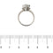 Bague 50 Bague solitaire - Diamants 1,78 ct en platine 950 58 Facettes 33443