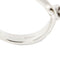 Bague Damiani - Bague solitaire contrariée en or blanc 18 ct avec diamant 0,13 ct 58 Facettes 37094