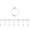 Bague Damiani - Bague solitaire contrariée en or blanc 18 ct avec diamant 0,13 ct 58 Facettes 37094