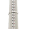 Bague Damiani - Bague solitaire contrariée en or blanc 18 ct avec diamant 0,13 ct 58 Facettes 37094