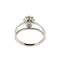 Bague 55 Bague solitaire - diamant 1,56 ct en or blanc 18 ct 58 Facettes 35305