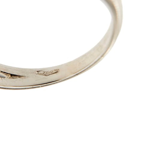 Bague 55 Bague solitaire - diamant 1,56 ct en or blanc 18 ct 58 Facettes 35305