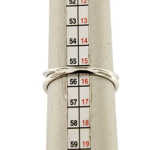 Bague 55 Bague solitaire - diamant 1,56 ct en or blanc 18 ct 58 Facettes 35305