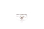 Bague 50.5 Bague solitaire diamant 0,40 ct en or blanc 18k 58 Facettes 27252dv