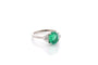 Bague 53 Bague en platine avec émeraude 1,96 ct et diamants 58 Facettes 27095-27127-27263