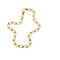 Bracelet Bracelet homme maille cheval en or jaune 18 ct 58 Facettes 33649