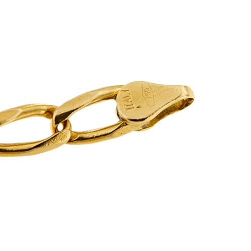 Bracelet Bracelet homme maille cheval en or jaune 18 ct 58 Facettes 33649