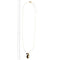 Collier Salvatore Ferragamo New Renaissance - Collier long en or jaune avec pendentif sandale émaillée 58 Facettes 39527