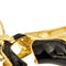 Collier Salvatore Ferragamo New Renaissance - Collier long en or jaune avec pendentif sandale émaillée 58 Facettes 39527