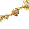 Collier Gabriella Rivalta - Collier en or jaune 18 ct avec fleur émaillée et perles 58 Facettes 37280