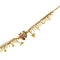 Collier Gabriella Rivalta - Collier en or jaune 18 ct avec fleur émaillée et perles 58 Facettes 37280