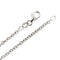 Collier Faraone - Collier maille rolò en or blanc 18 ct et diamants 58 Facettes 37410