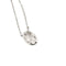 Collier Faraone - Collier maille rolò en or blanc 18 ct et diamants 58 Facettes 37410