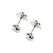 Boucles d'oreilles Boucles d’oreilles point de lumière en or blanc 18 ct et diamants 0,40 ct 58 Facettes 36841