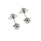 Boucles d'oreilles Boucles d’oreilles point de lumière en or blanc 18 ct et diamants 0,40 ct 58 Facettes 36841