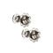 Boucles d'oreilles Boucles d’oreilles point de lumière en or blanc 18 ct et diamants 0,40 ct 58 Facettes 36841