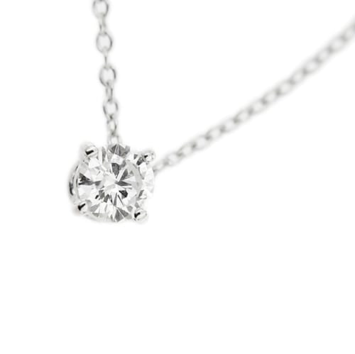 Collier Collier - Chaîne maille rolò et diamant 0,27 ct en or blanc 18 kt 58 Facettes 425