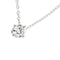 Collier Collier - Chaîne maille rolò et diamant 0,27 ct en or blanc 18 kt 58 Facettes 425
