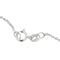 Collier Collier - Chaîne maille rolò et diamant 0,27 ct en or blanc 18 kt 58 Facettes 425