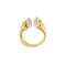Bague Bague - Anneau ouvert en or jaune 18 ct et perles 58 Facettes 31844
