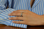 Bague 55 Bague signée Bulgari B.Zero1 topazez blues 58 Facettes 27313