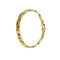 Bracelet Bracelet unisexe en or jaune et or blanc 18 ct 58 Facettes 35419