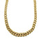 Collier Collier maille gourmette dégradée bombée en or jaune 18 ct 58 Facettes 37423