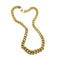 Collier Collier maille gourmette dégradée bombée en or jaune 18 ct 58 Facettes 37423