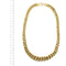 Collier Collier maille gourmette dégradée bombée en or jaune 18 ct 58 Facettes 37423