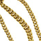Collier Collier maille gourmette dégradée bombée en or jaune 18 ct 58 Facettes 37423