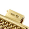 Bracelet Bracelet manchette vintage en or jaune 18 ct, maille milanaise 58 Facettes 37623