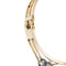 Bracelet Bracelet rigide émaillé à diamants en or rose 14 ct 58 Facettes 37288