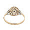 Bracelet Bracelet rigide émaillé à diamants en or rose 14 ct 58 Facettes 37288