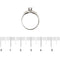 Bague 54 Solitaires - Bague en or blanc 18 ct et diamants 0,85 ct 58 Facettes 31355