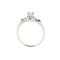 Bague 54 Solitaires - Bague en or blanc 18 ct et diamants 0,85 ct 58 Facettes 31355