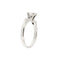 Bague 54 Solitaires - Bague en or blanc 18 ct et diamants 0,85 ct 58 Facettes 31355