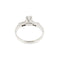 Bague 54 Solitaires - Bague en or blanc 18 ct et diamants 0,85 ct 58 Facettes 31355