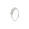 Bague Bague rivière - Anneau en or blanc 18 ct et diamants 0,35 ct 58 Facettes 37616